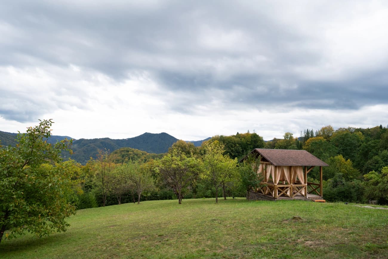 Вид навколо шале